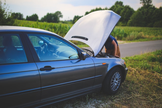 automobile on side of the road